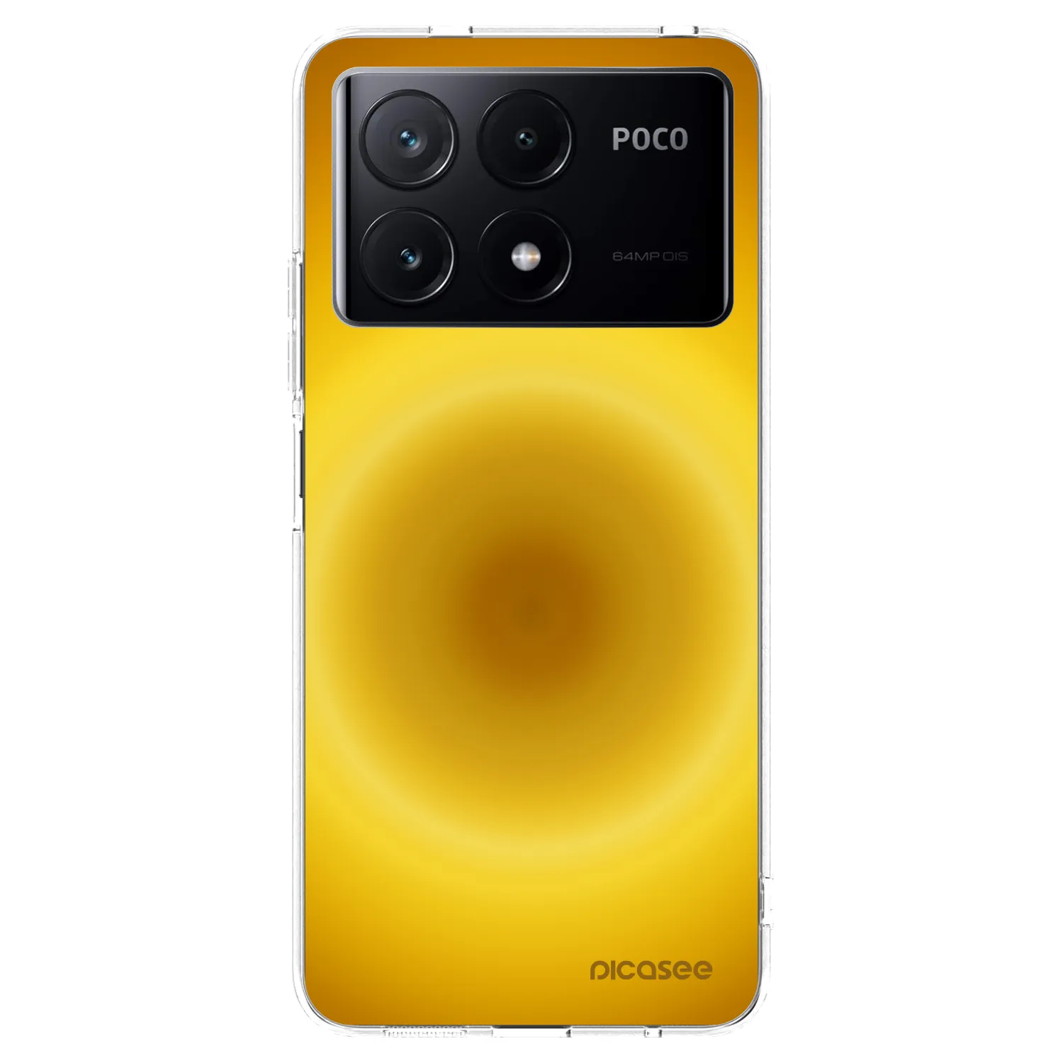 Picasee Xiaomi Poco X6 Pro Hülle - Transparentes Silikon - Solar Pulse