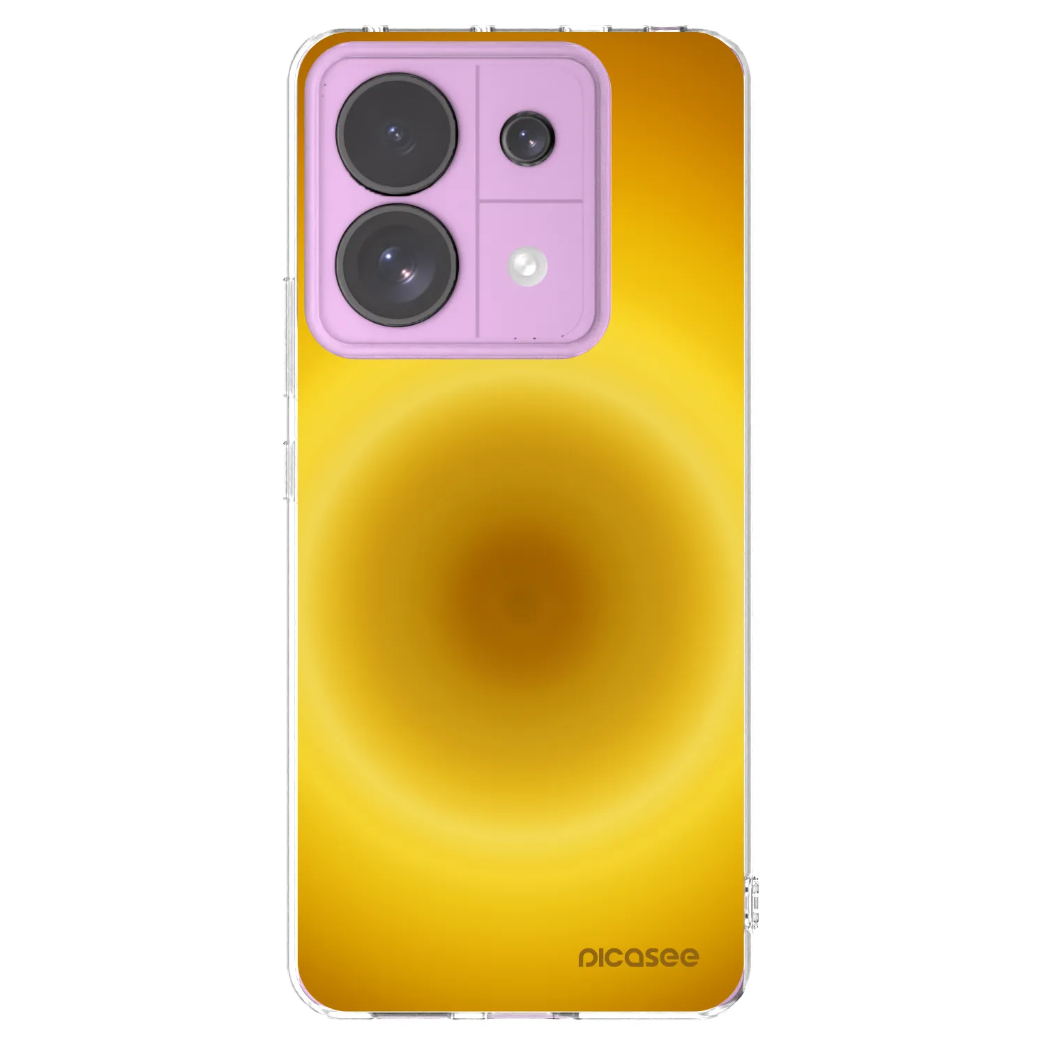Picasee Xiaomi Redmi Note 13 Pro 5G Hülle - Transparentes Silikon - Solar Pulse