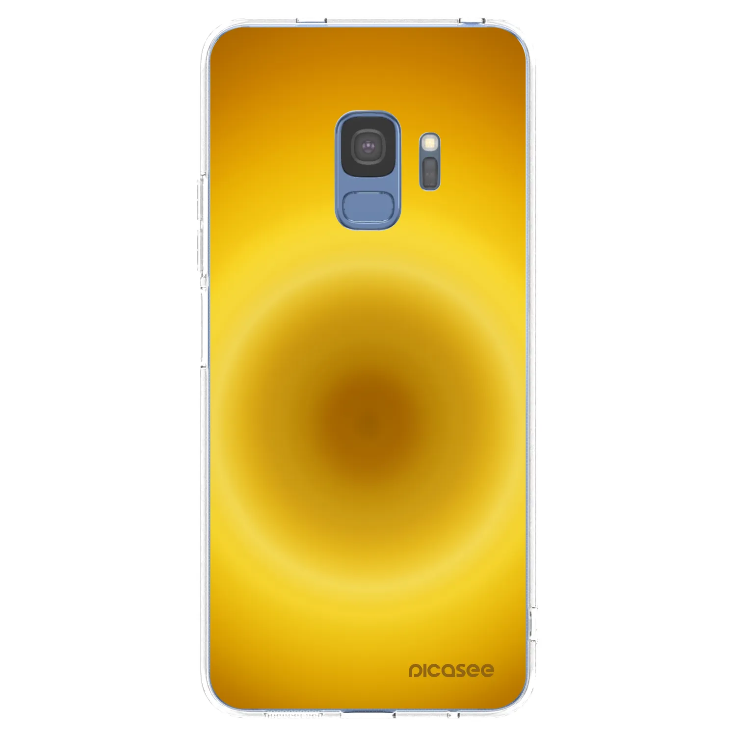 Picasee Samsung Galaxy S9 G960F Hülle - Transparentes Silikon - Solar Pulse