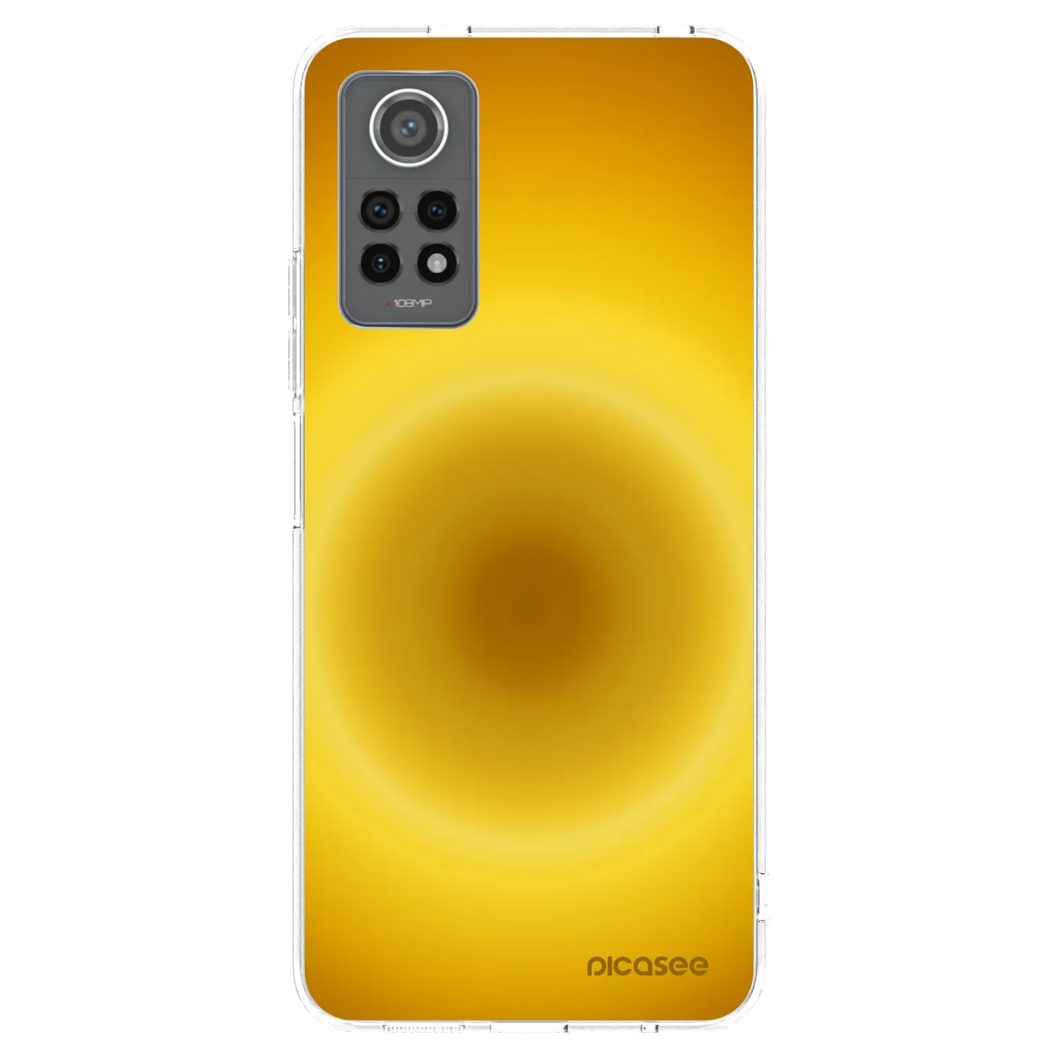 Picasee Xiaomi Redmi Note 12 Pro 4G Hülle - Transparentes Silikon - Solar Pulse