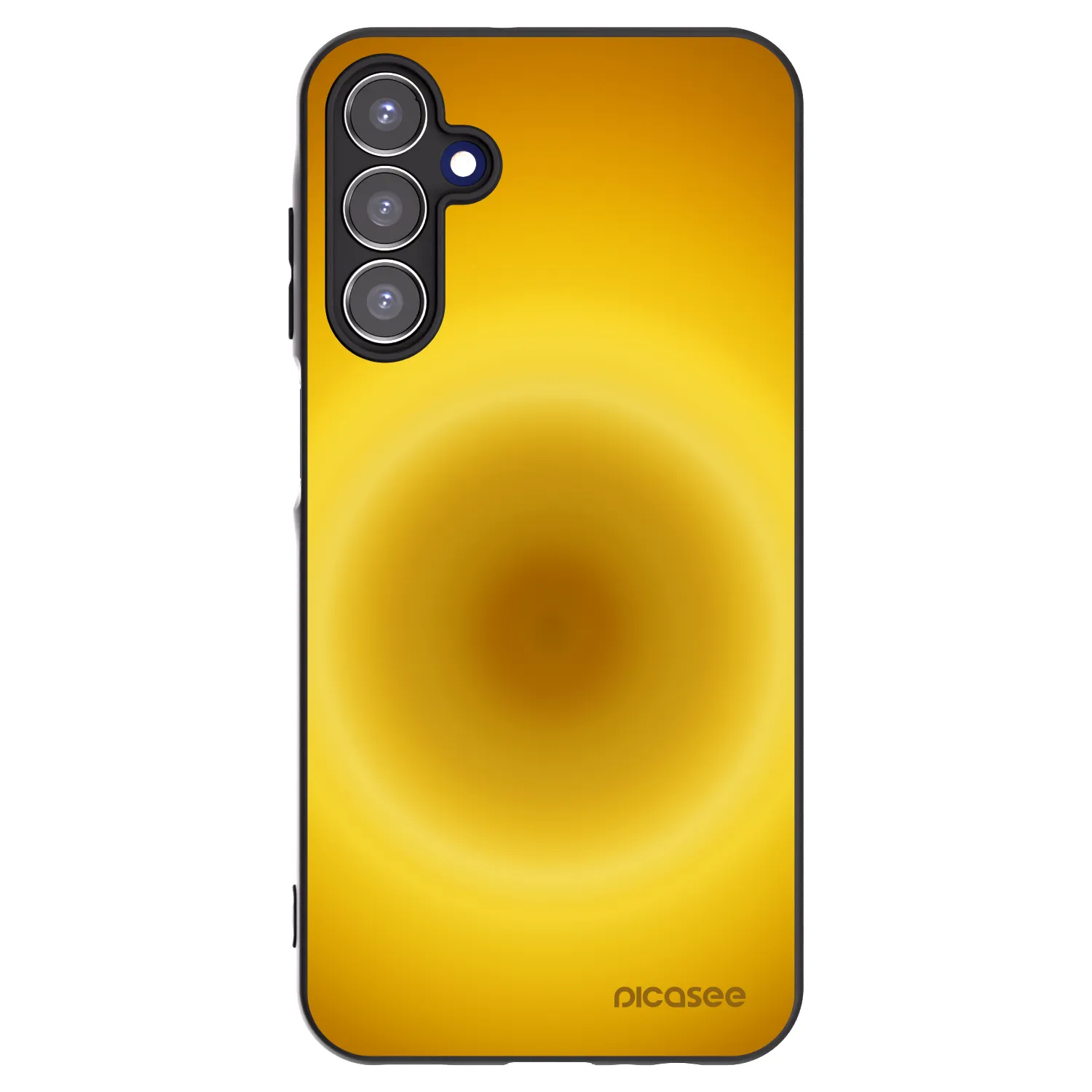 Picasee Samsung Galaxy A15 A155F 4G Hülle - Schwarzes Silikon - Solar Pulse
