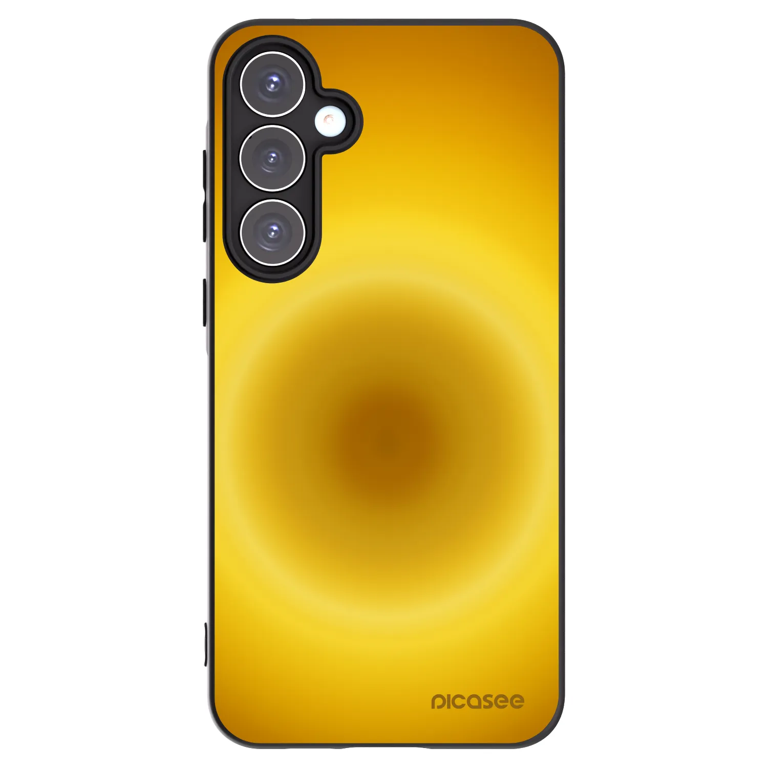 Picasee Samsung Galaxy A55 5G A556B Hülle - Schwarzes Silikon - Solar Pulse