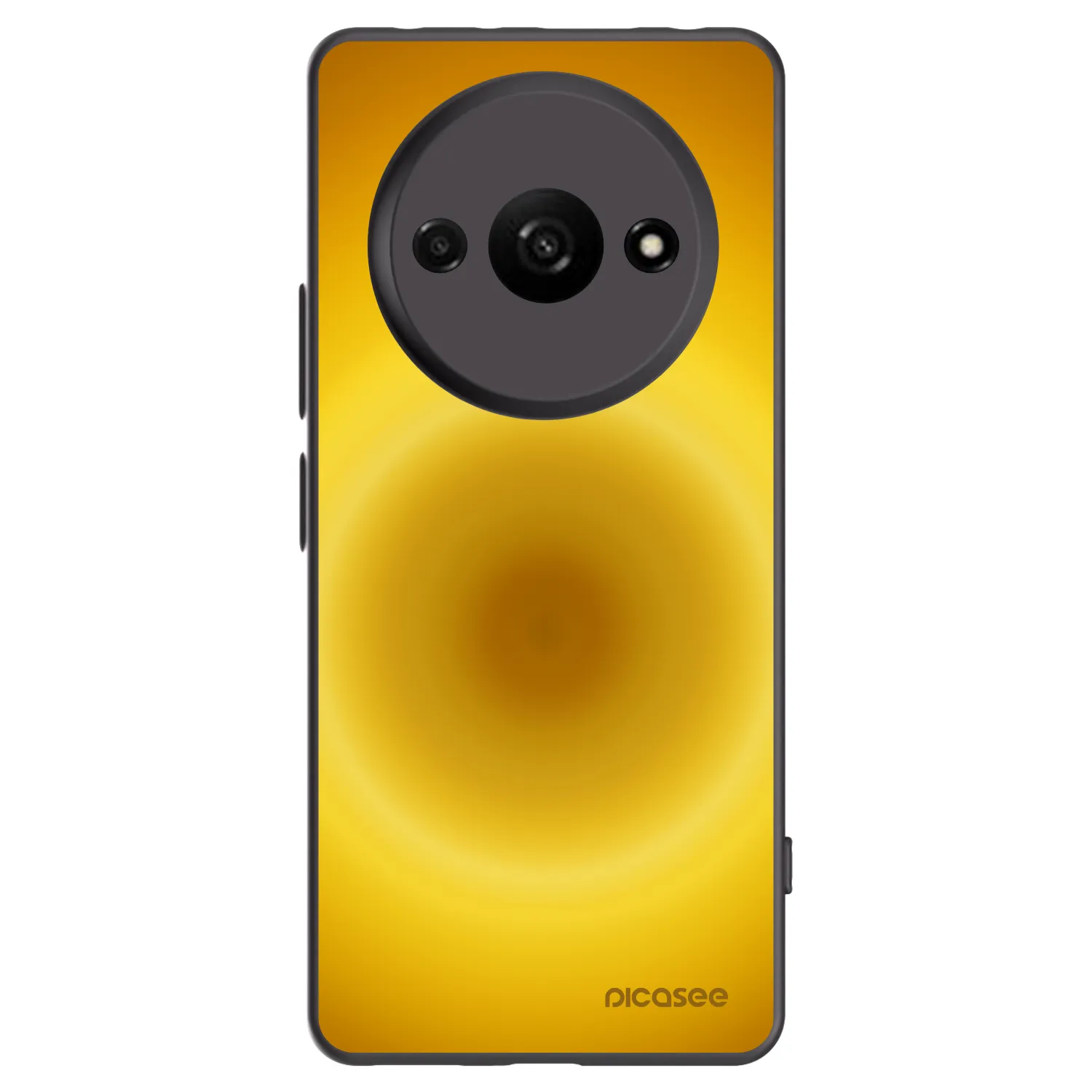 Picasee Xiaomi Redmi A3 Hülle - Schwarzes Silikon - Solar Pulse