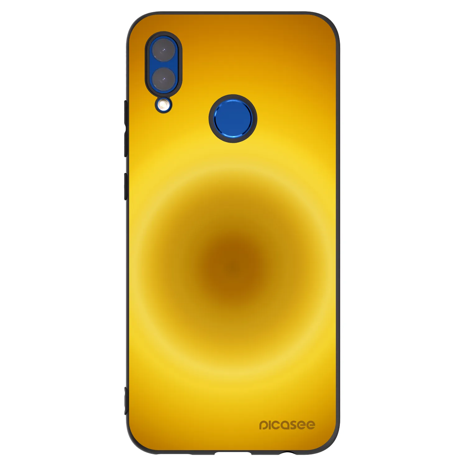 Picasee Honor 10 Lite Hülle - Schwarzes Silikon - Solar Pulse