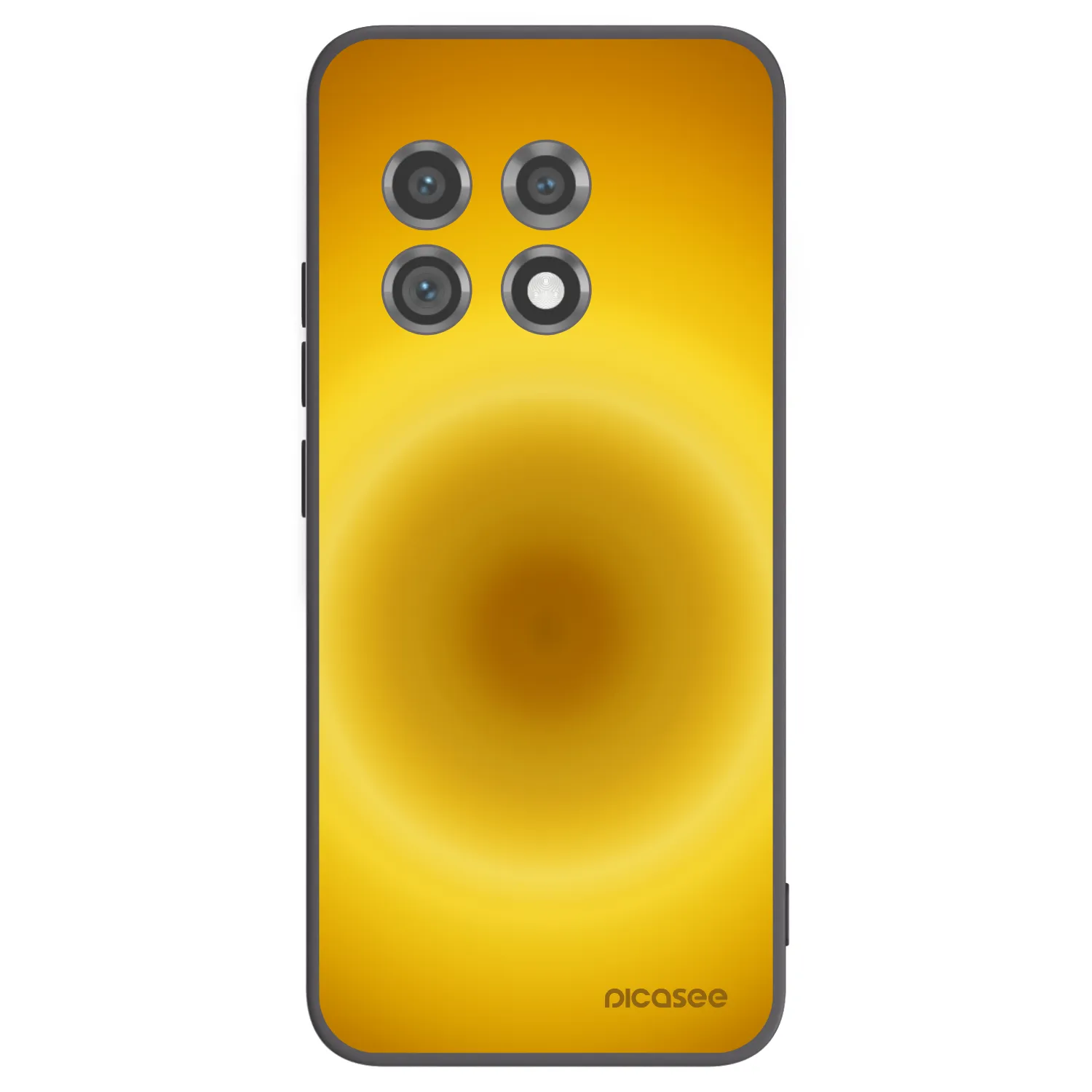 Picasee OnePlus 11 5G Hülle - Schwarzes Silikon - Solar Pulse