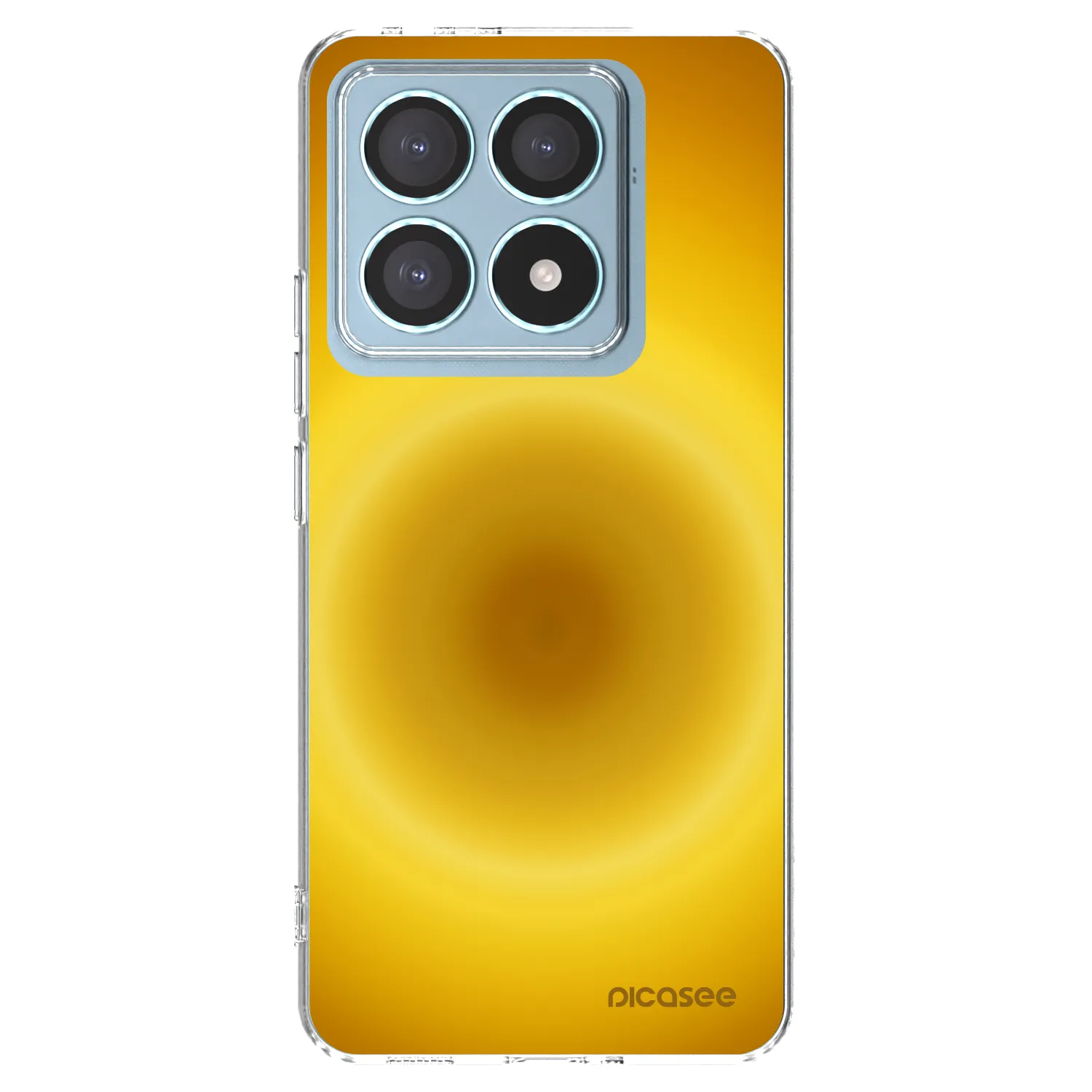 Picasee Xiaomi 14T Pro Hülle - Transparentes Silikon - Solar Pulse