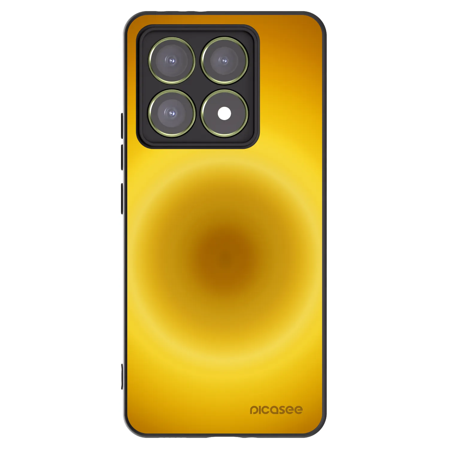 Picasee Xiaomi 14T Hülle - Schwarzes Silikon - Solar Pulse