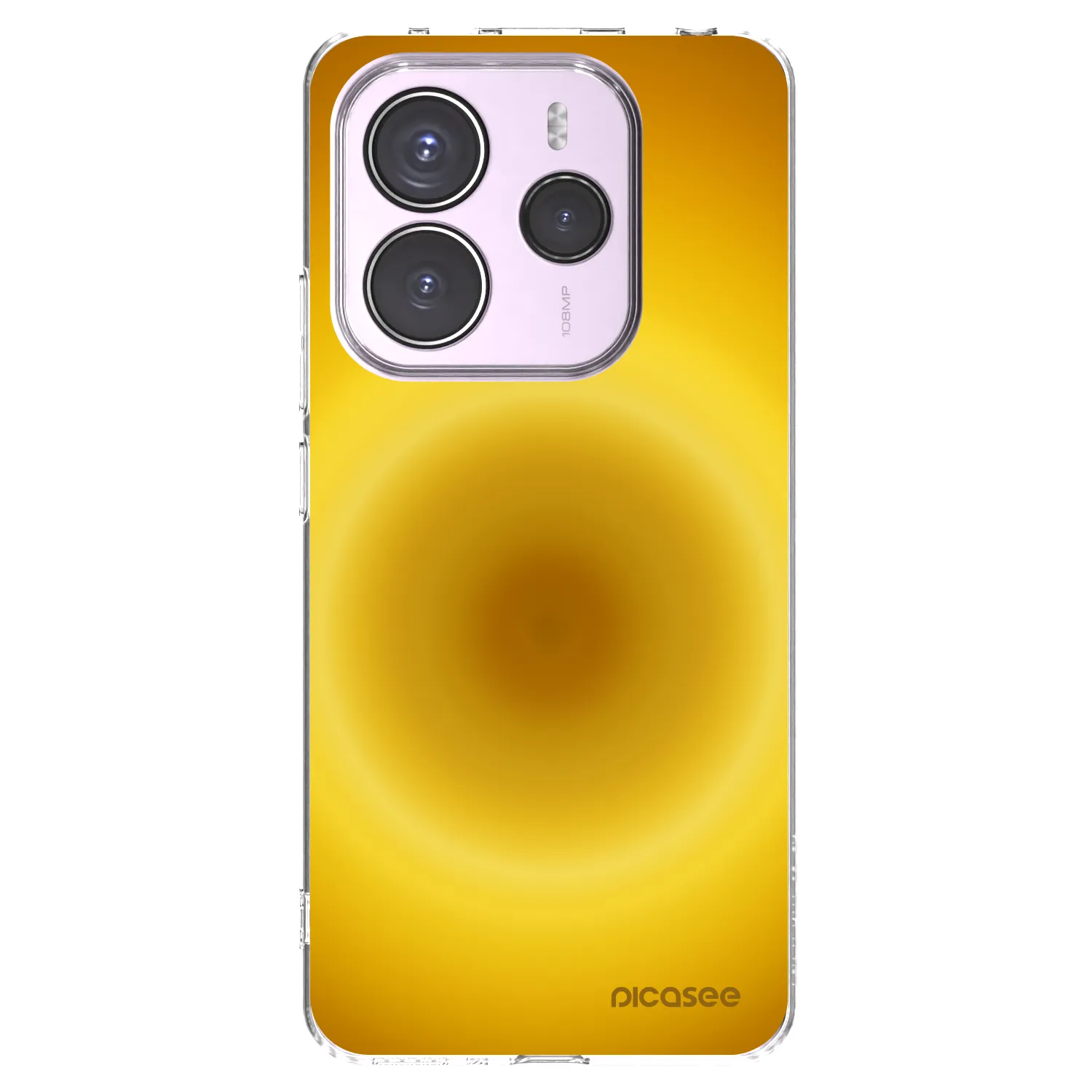 Picasee Xiaomi Redmi Note 14 5G Hülle - Transparentes Silikon - Solar Pulse