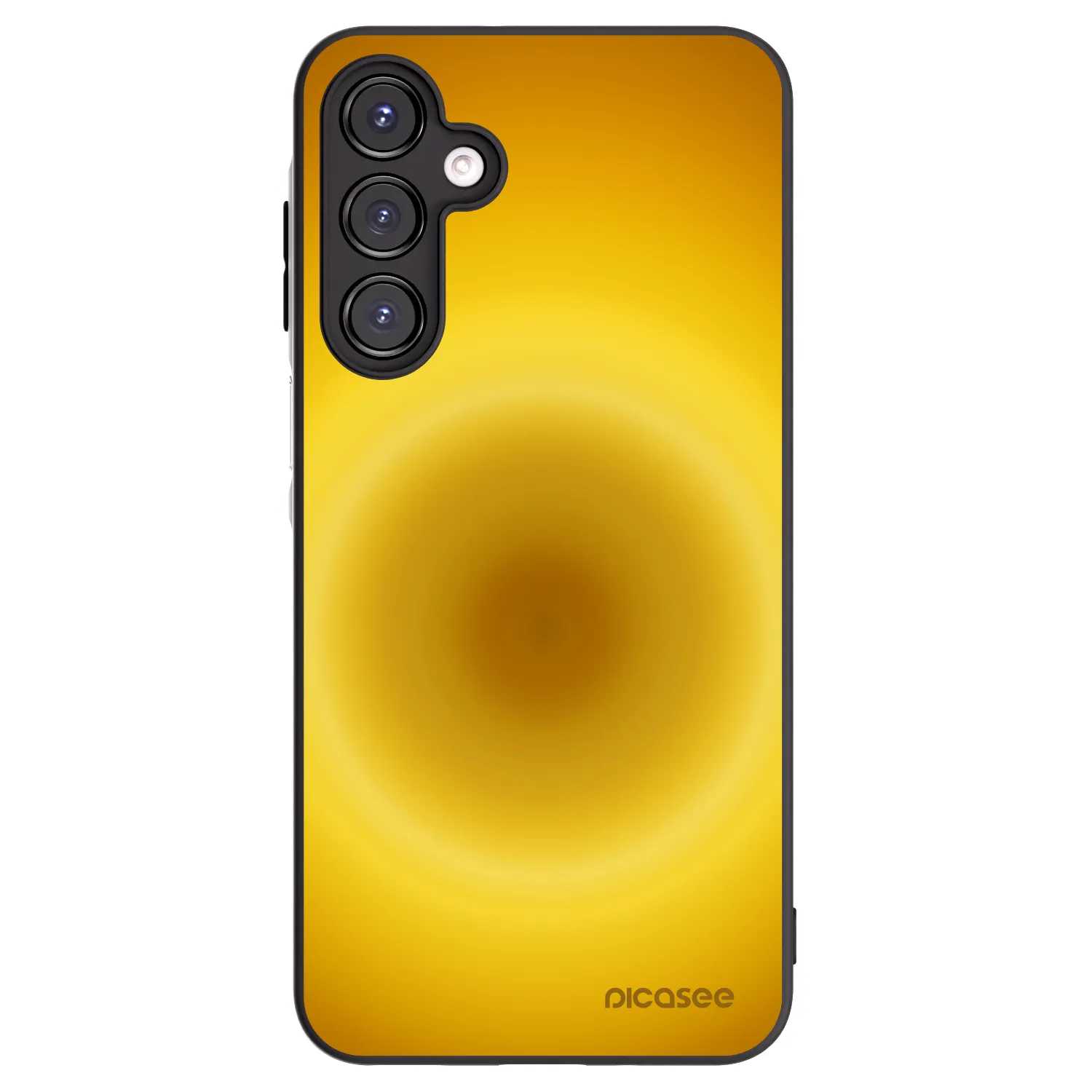 Picasee Samsung Galaxy A16 5G Hülle - Schwarzes Silikon - Solar Pulse