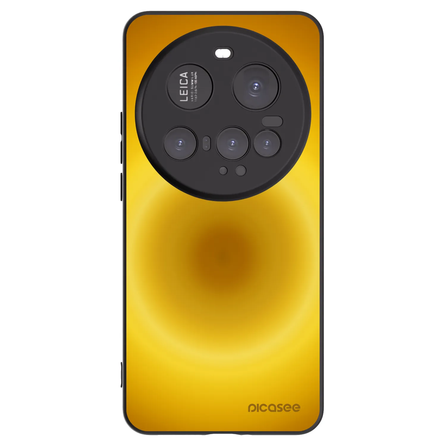Picasee Xiaomi 15 Ultra Hülle - Schwarzes Silikon - Solar Pulse