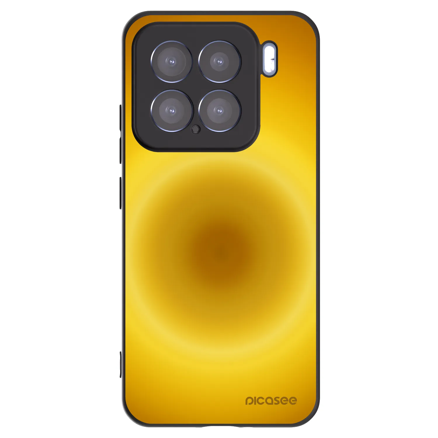 Picasee Xiaomi 15 Hülle - Schwarzes Silikon - Solar Pulse