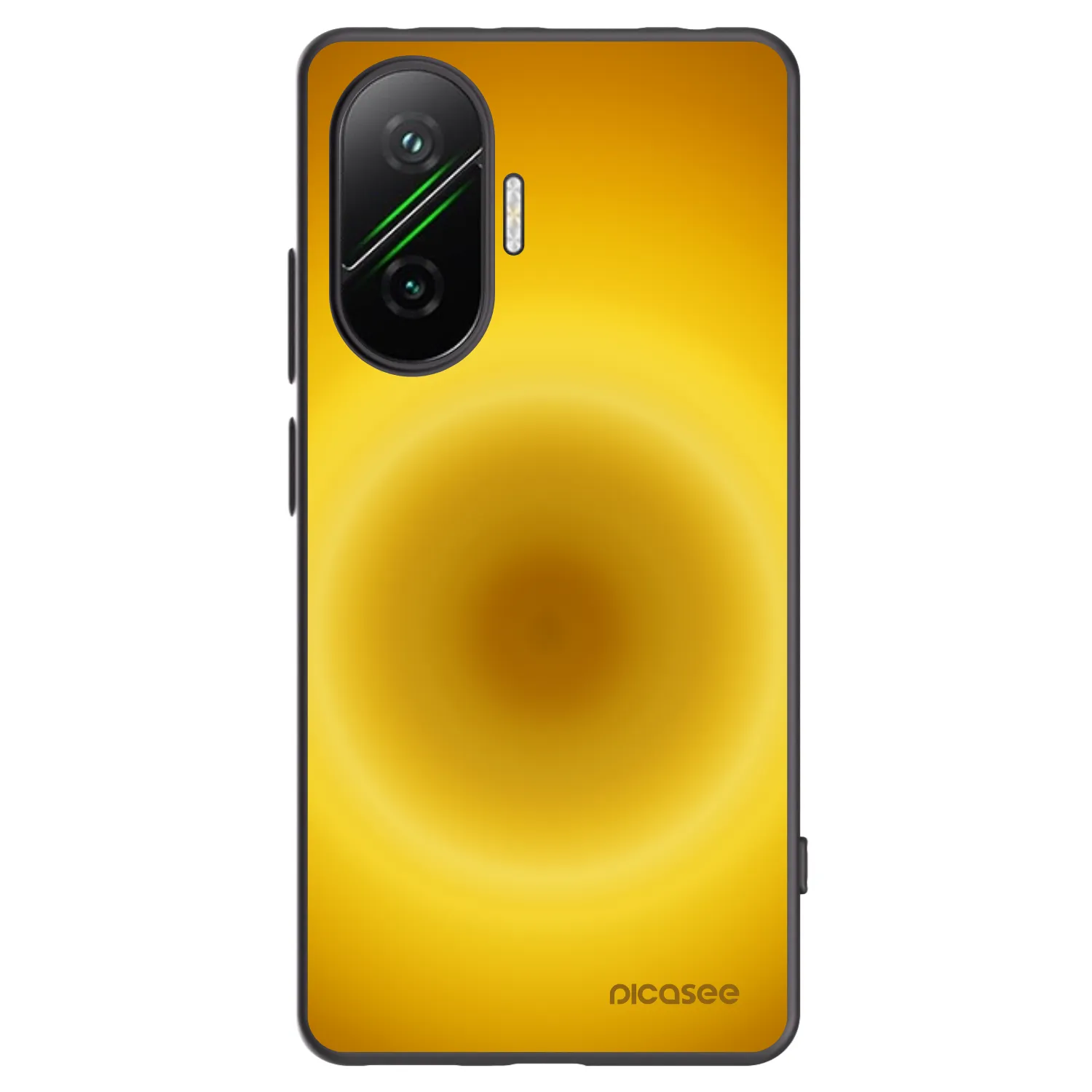Picasee Xiaomi Poco F7 Pro 5G Hülle - Schwarzes Silikon - Solar Pulse
