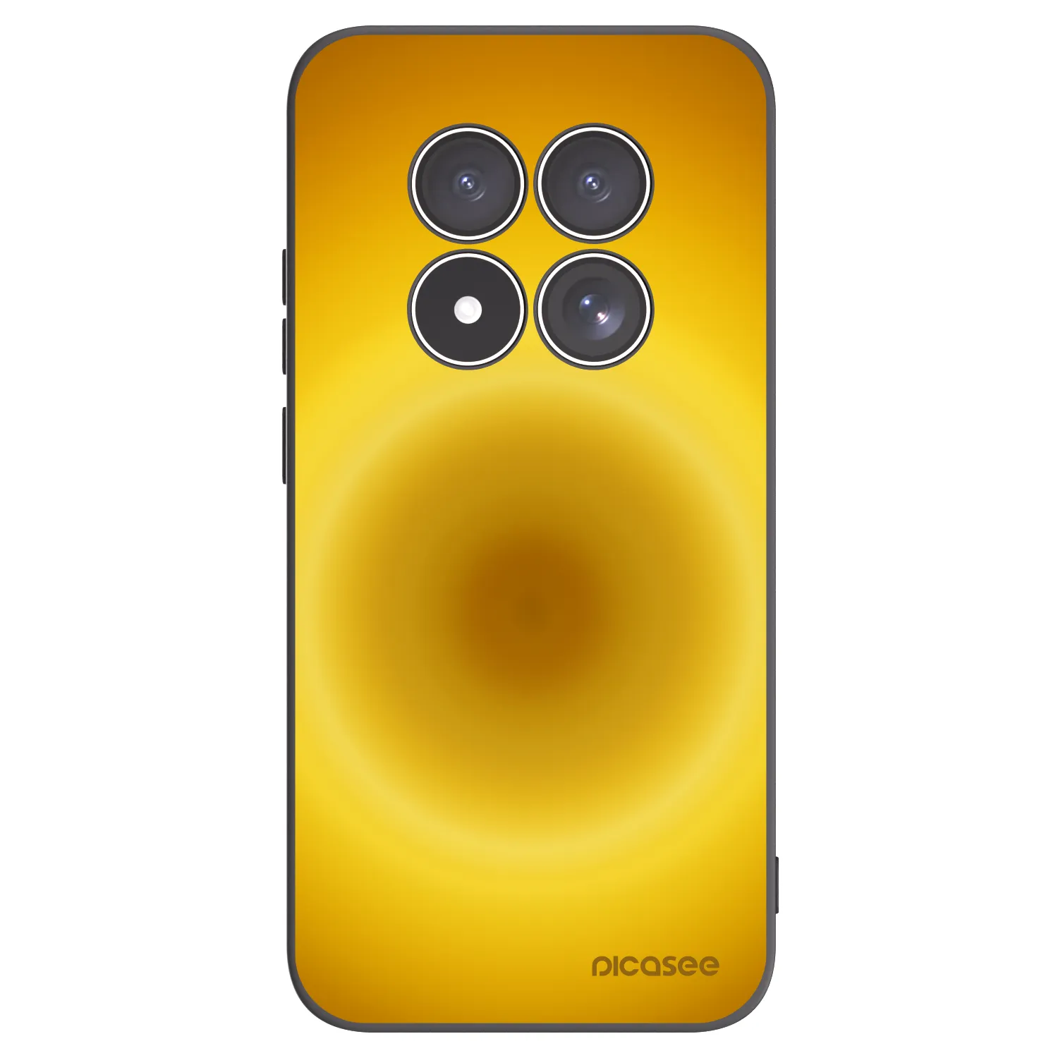 Picasee Xiaomi Redmi Note 15 Pro 4G Hülle - Schwarzes Silikon - Solar Pulse