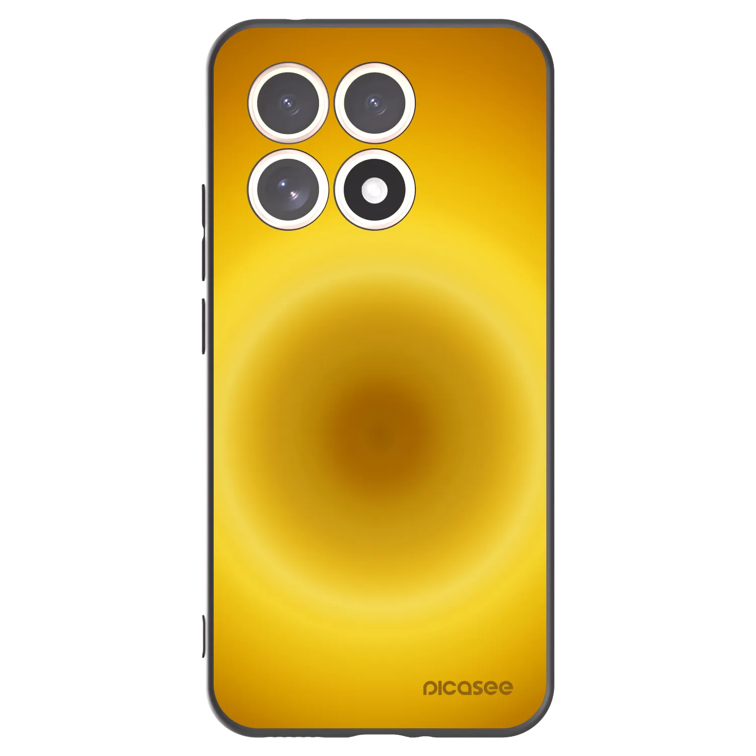 Picasee Xiaomi 15T Hülle - Schwarzes Silikon - Solar Pulse