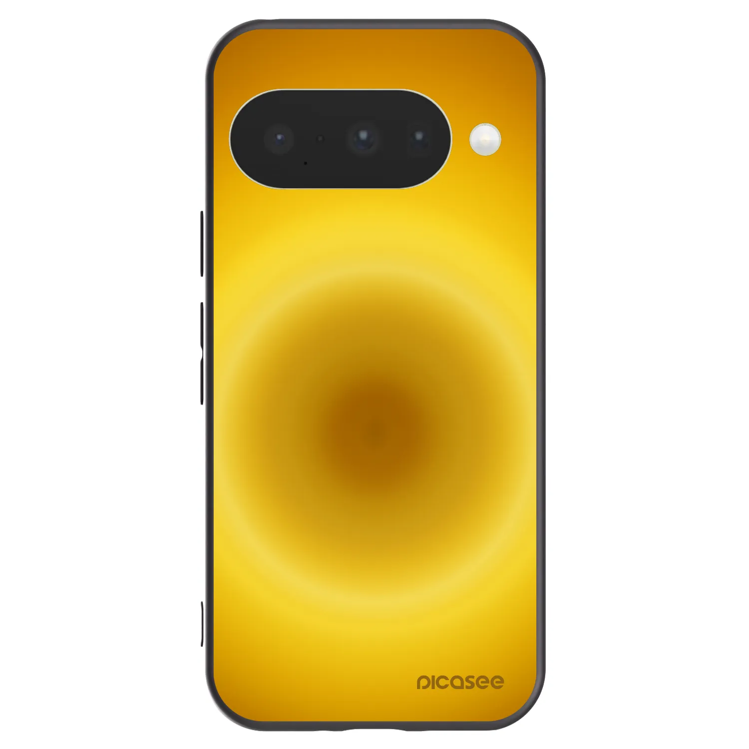 Picasee Google Pixel 10 Hülle - Schwarzes Silikon - Solar Pulse