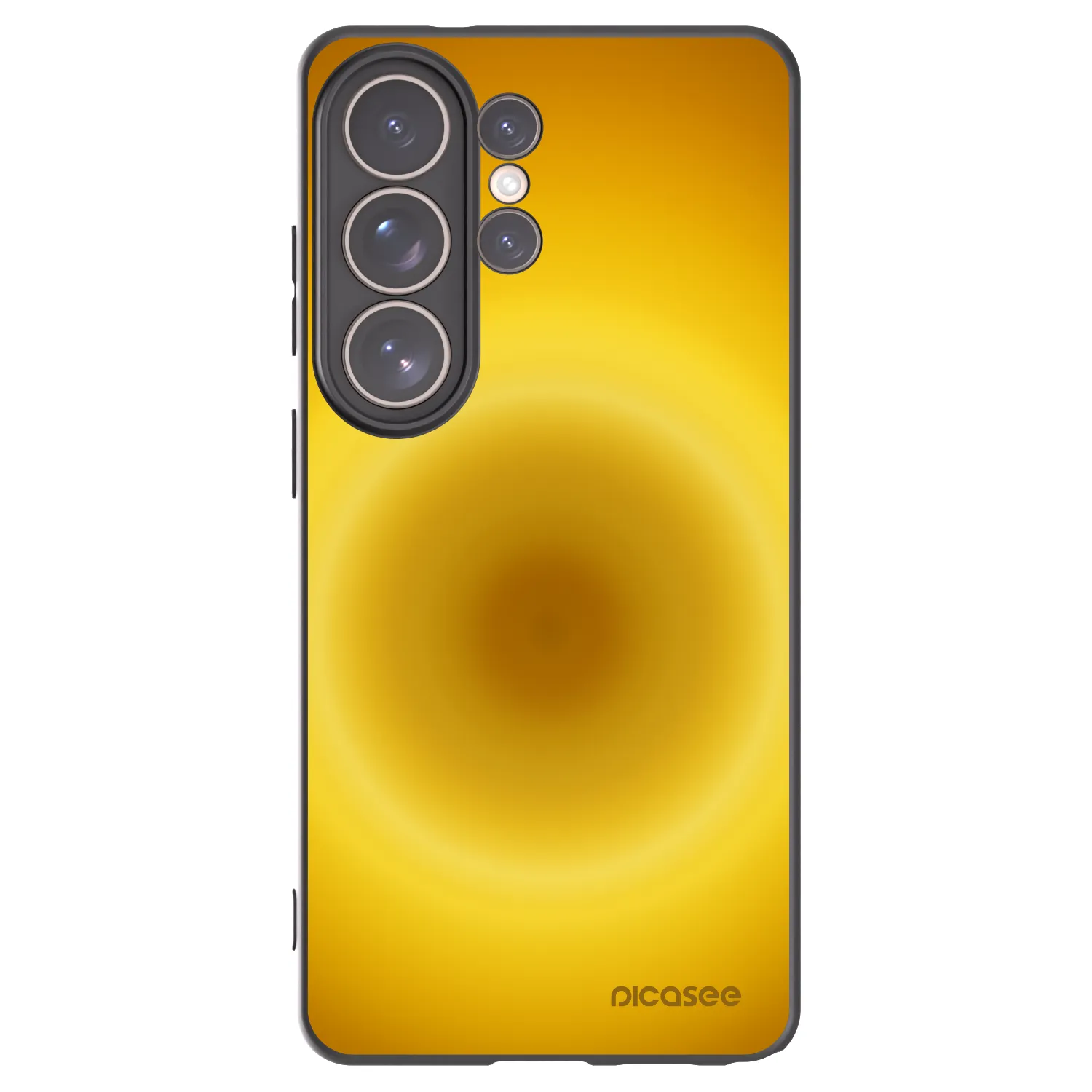 Picasee Samsung Galaxy S26 Ultra Hülle - Schwarzes Silikon - Solar Pulse