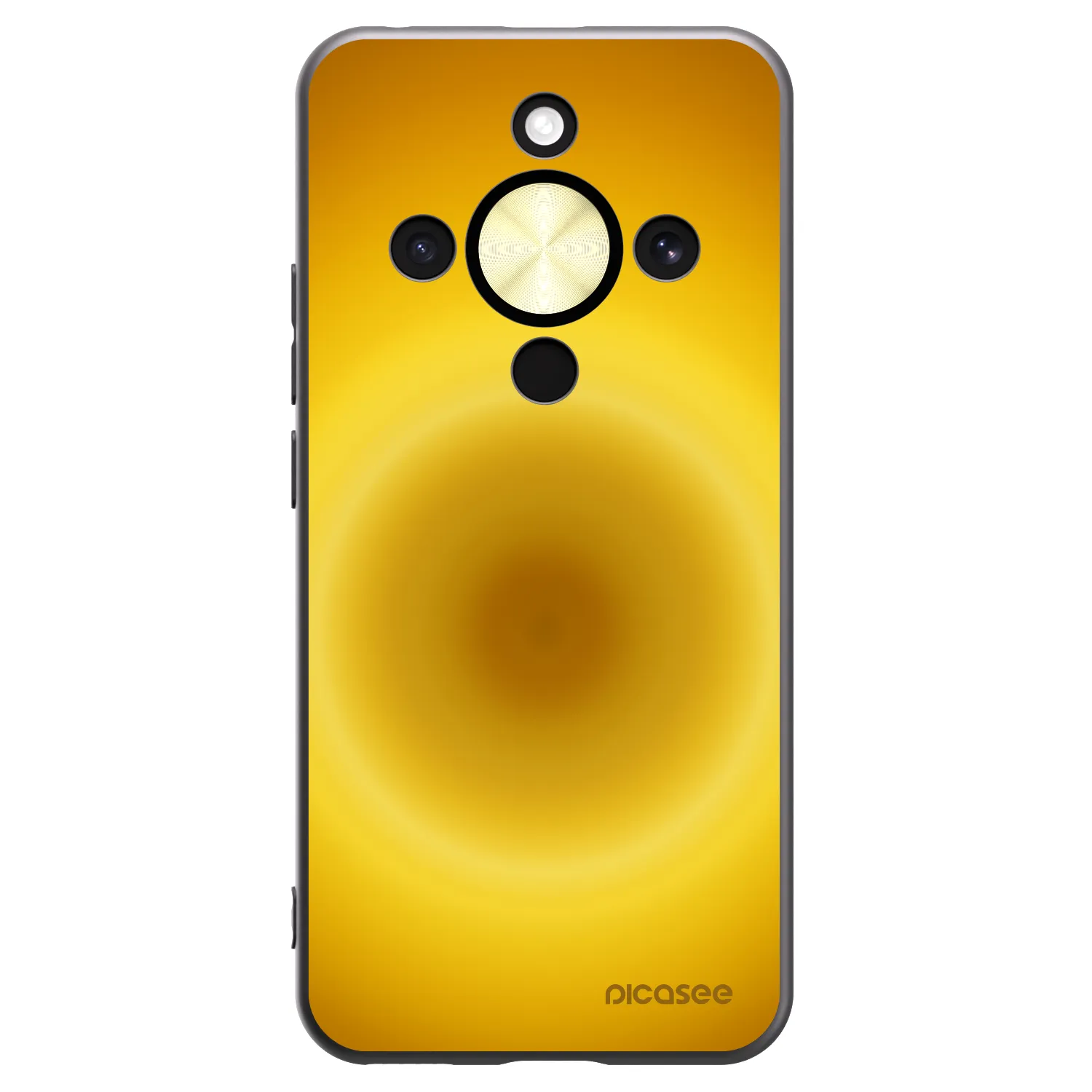 Picasee Honor Magic8 Lite 5G Hülle - Schwarzes Silikon - Solar Pulse