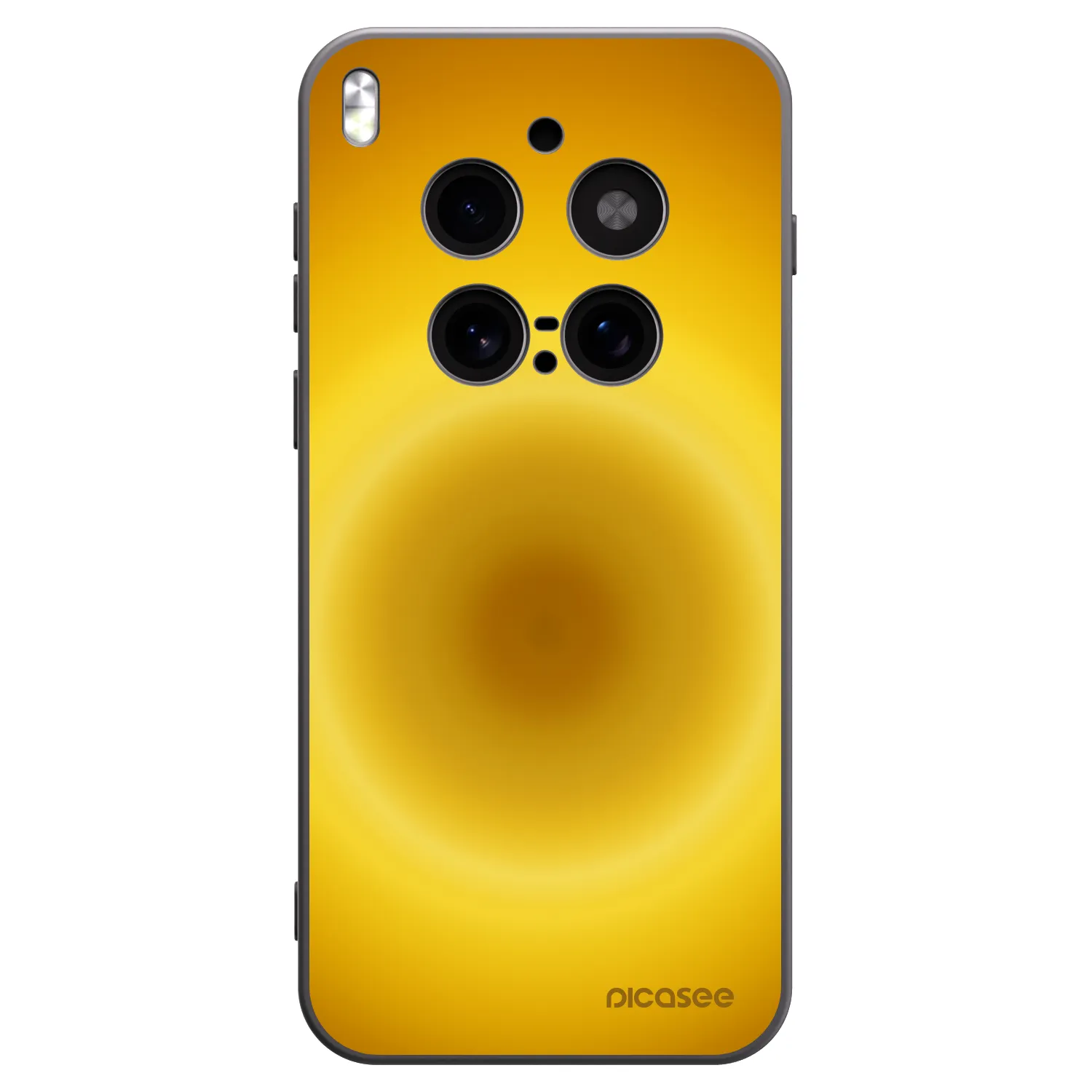 Picasee Vivo X300 Pro Hülle - Schwarzes Silikon - Solar Pulse