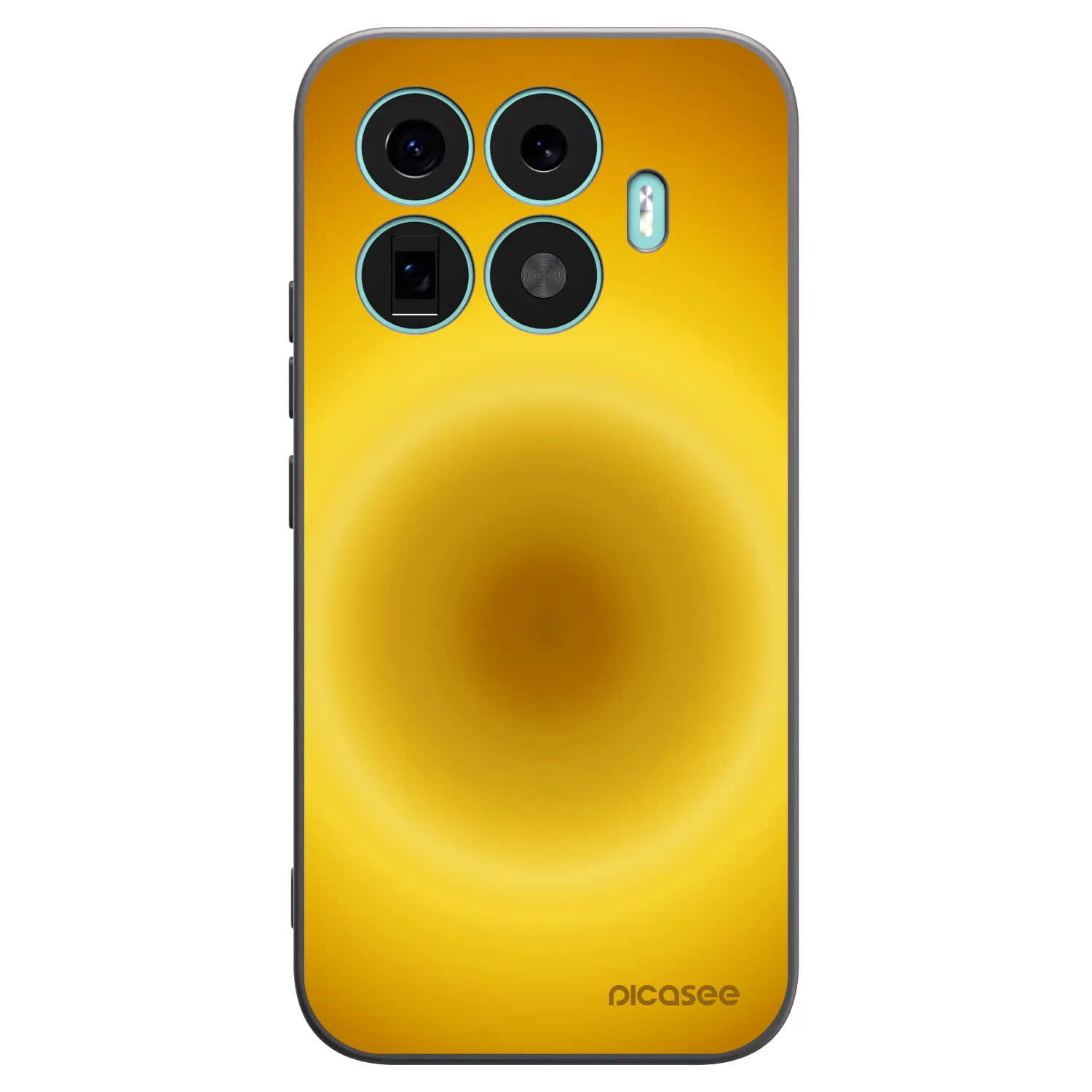 Picasee Xiaomi 17T Hülle - Schwarzes Silikon - Solar Pulse