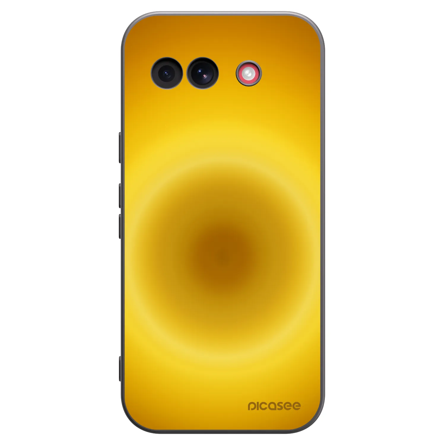 Picasee Google Pixel 10a Hülle - Schwarzes Silikon - Solar Pulse