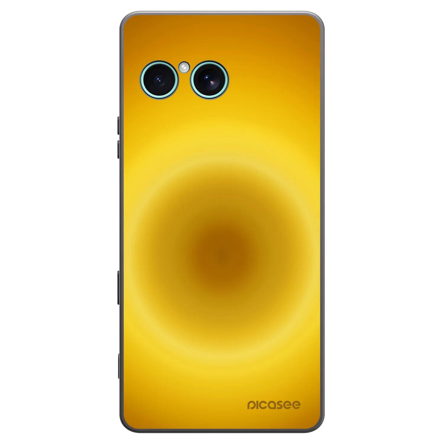 Picasee Sony Xperia 10 VII Hülle - Schwarzes Silikon - Solar Pulse