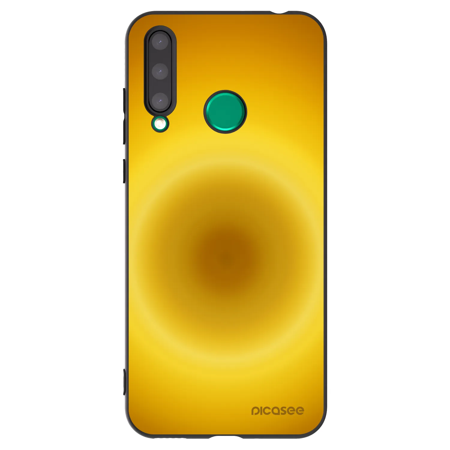 Picasee Honor 20 Lite Hülle - Schwarzes Silikon - Solar Pulse