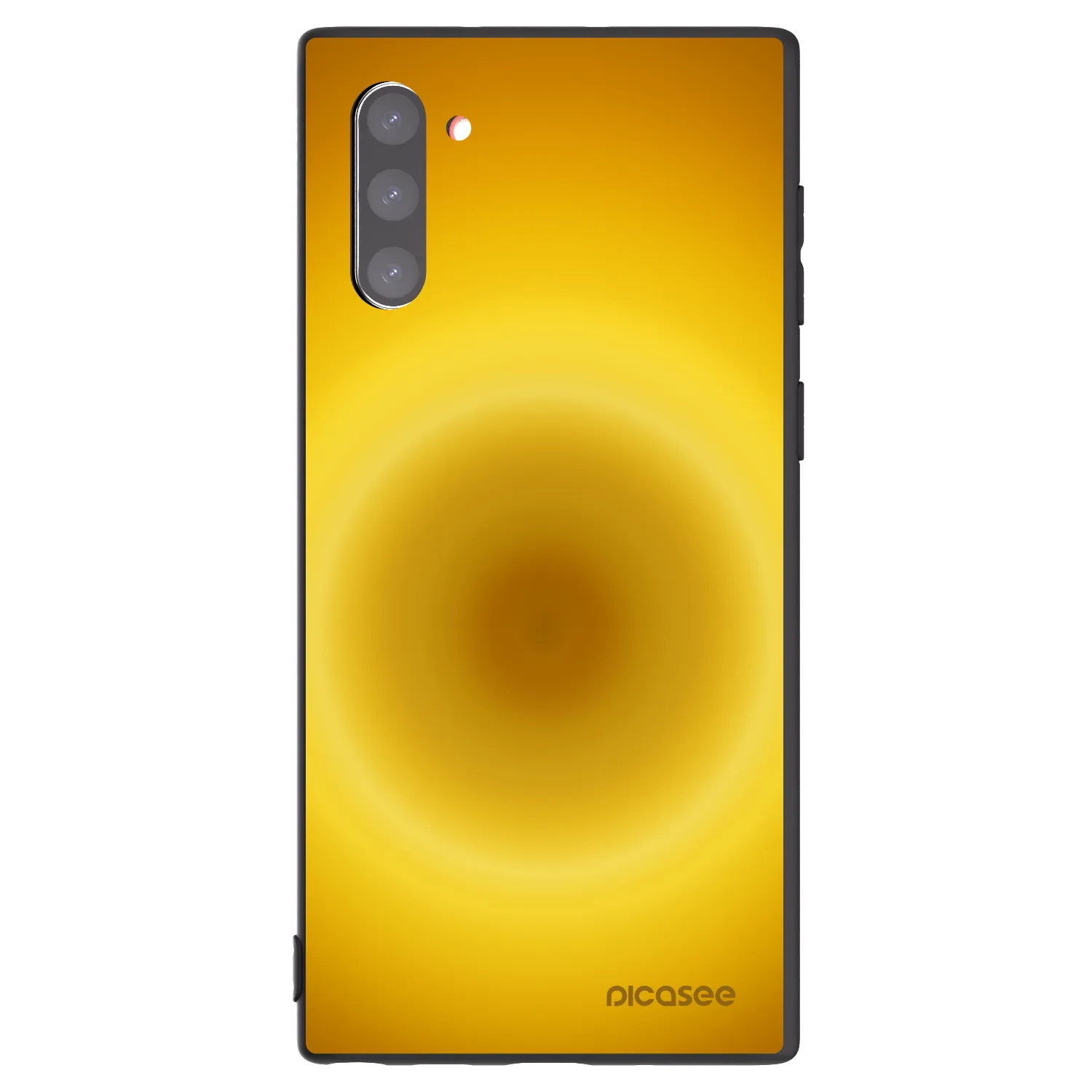 Picasee Samsung Galaxy Note 10 N970F Hülle - Schwarzes Silikon - Solar Pulse