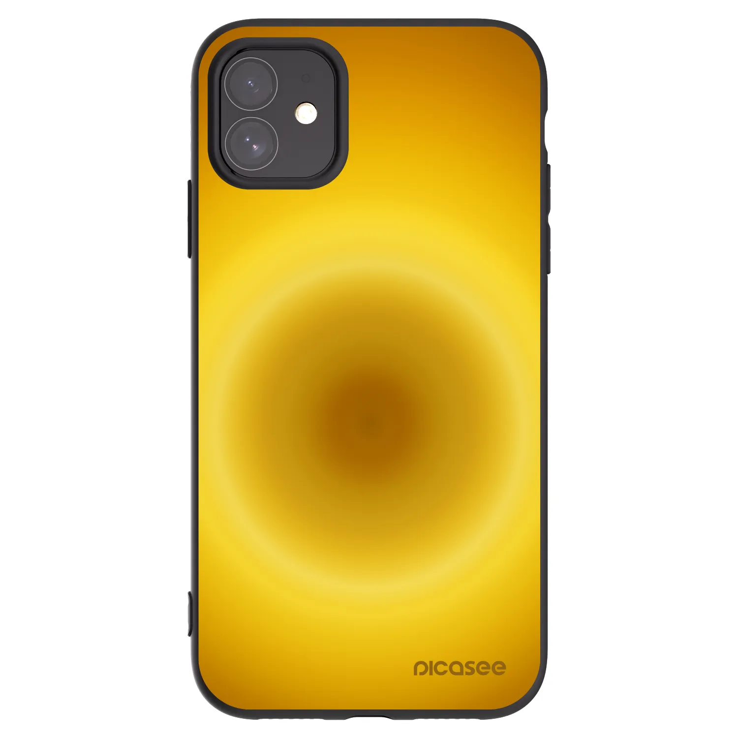 Picasee Apple iPhone 11 Hülle - Schwarzes Silikon - Solar Pulse