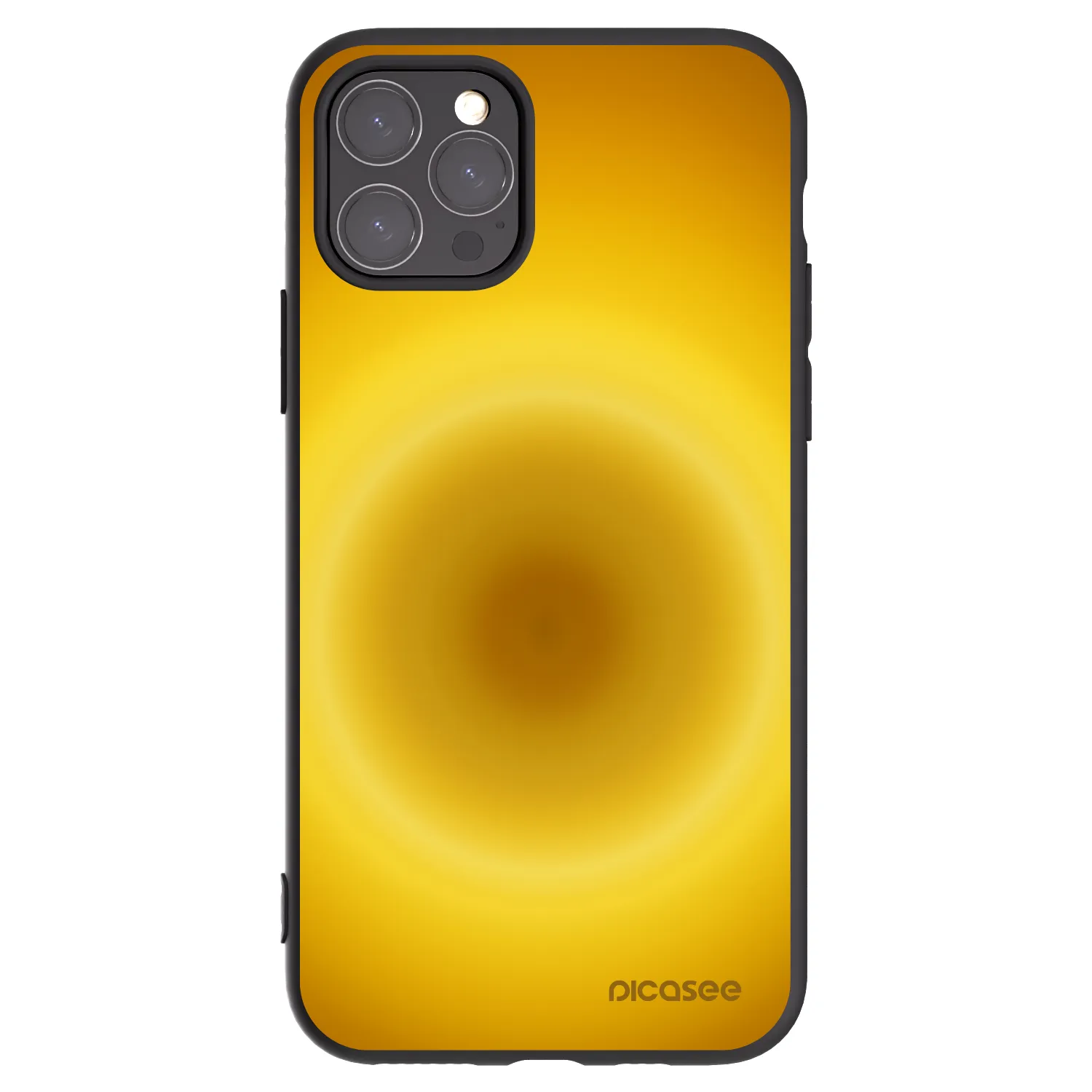 Picasee Apple iPhone 11 Pro Hülle - Schwarzes Silikon - Solar Pulse