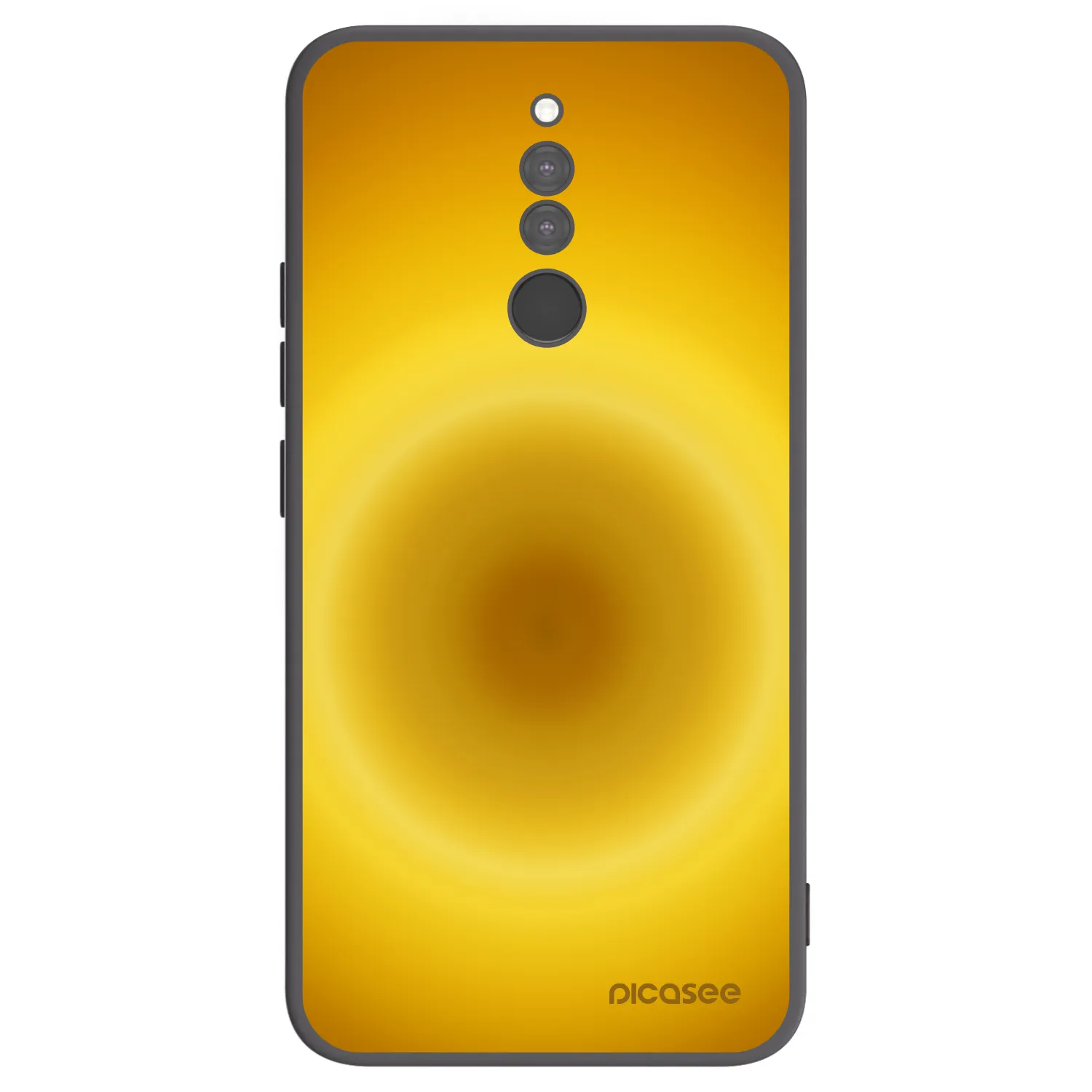 Picasee Xiaomi Redmi 8 Hülle - Schwarzes Silikon - Solar Pulse