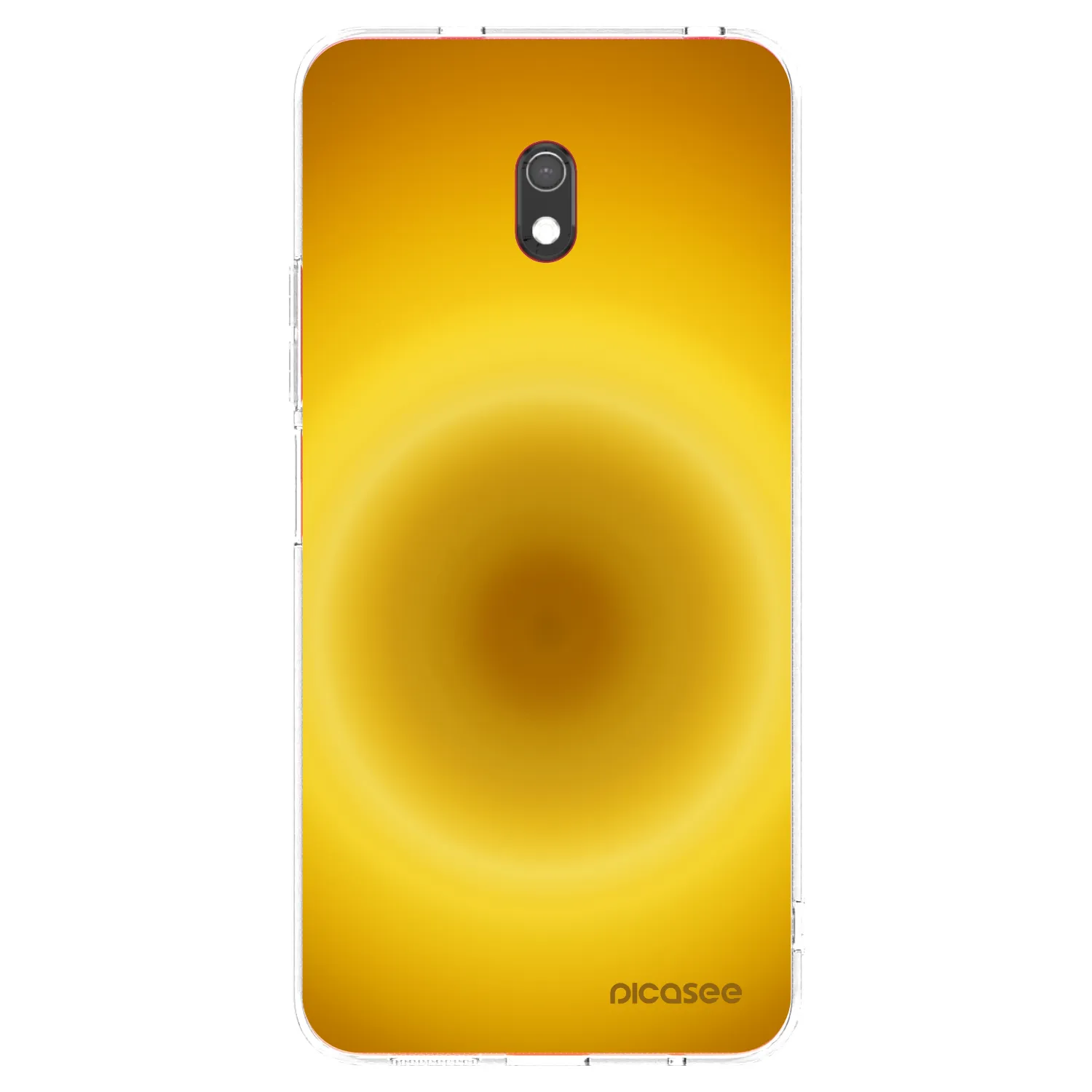 Picasee Xiaomi Redmi 8A Hülle - Transparentes Silikon - Solar Pulse