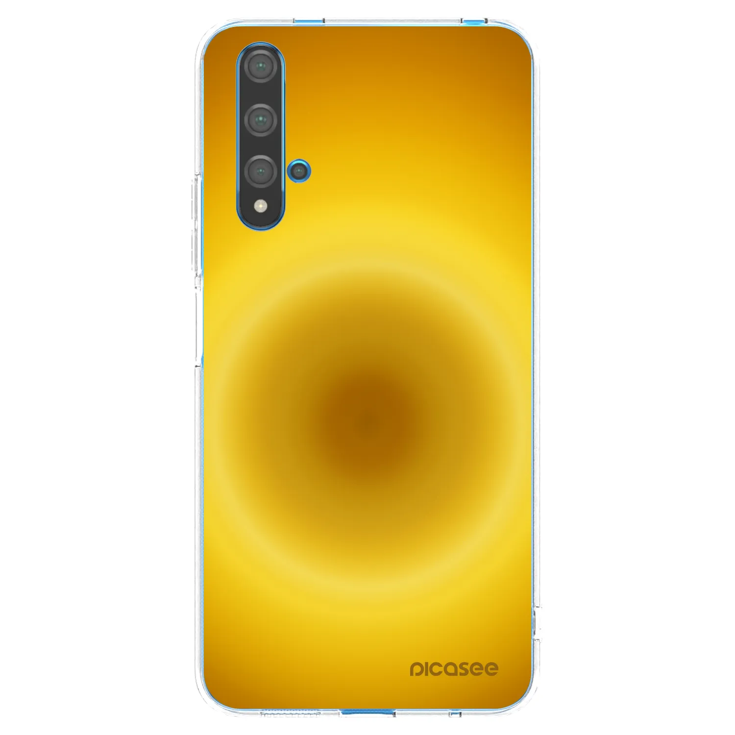 Picasee Huawei Nova 5T Hülle - Transparentes Silikon - Solar Pulse
