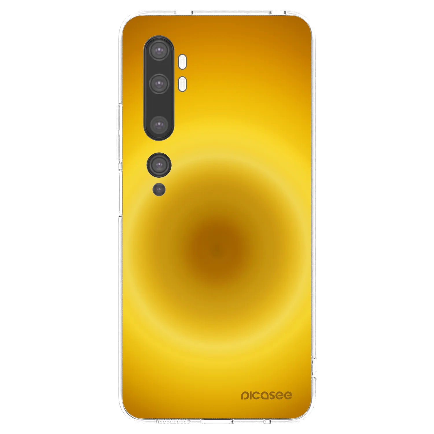 Picasee Xiaomi Mi Note 10 (Pro) Hülle - Transparentes Silikon - Solar Pulse