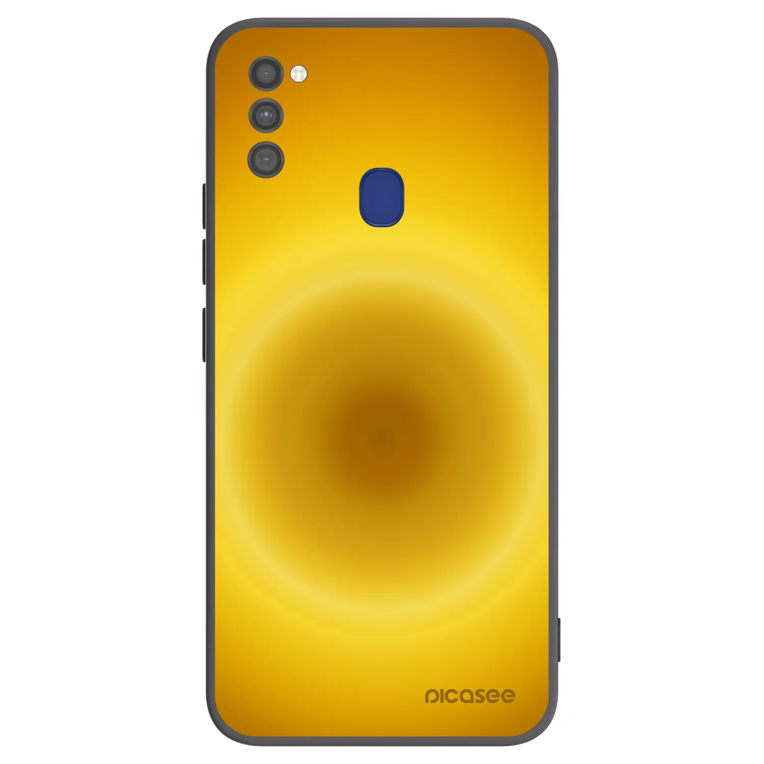 Picasee Samsung Galaxy M21 M215F Hülle - Schwarzes Silikon - Solar Pulse