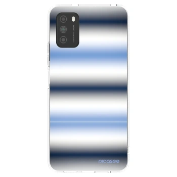 Picasee Xiaomi Poco M3 Hülle - Transparentes Silikon - Static Lines