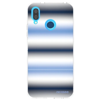 Picasee Huawei P20 Lite Hülle - Transparentes Silikon - Static Lines