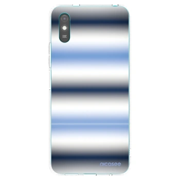 Picasee Xiaomi Redmi 9AT Hülle - Transparentes Silikon - Static Lines