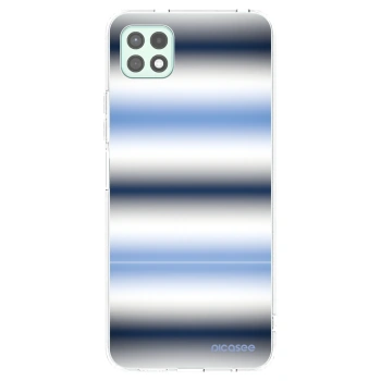 Picasee Samsung Galaxy A22 A226B 5G Hülle - Transparentes Silikon - Static Lines