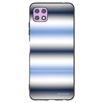 Picasee Samsung Galaxy A22 A226B 5G Hülle - Schwarzes Silikon - Static Lines