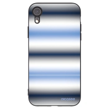 Picasee Apple iPhone XR Hülle - Schwarzes Silikon - Static Lines