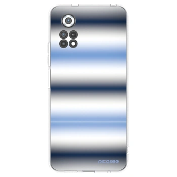 Picasee Xiaomi Poco X4 Pro 5G Hülle - Transparentes Silikon - Static Lines