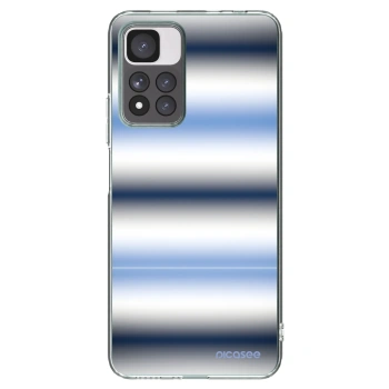 Picasee Xiaomi Redmi Note 11 Pro+ 5G Hülle - Transparentes Silikon - Static Lines