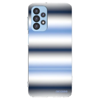 Picasee Samsung Galaxy A23 A235F 4G Hülle - Transparentes Silikon - Static Lines