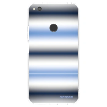 Picasee Huawei P40 Lite E Hülle - Transparentes Silikon - Static Lines