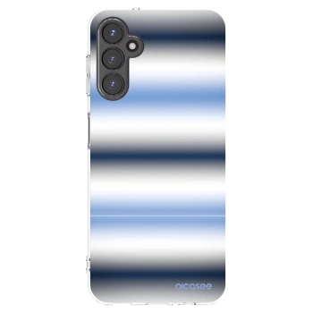 Picasee Samsung Galaxy A14 4G A145R Hülle - Transparentes Silikon - Static Lines