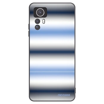Picasee Xiaomi Redmi Note 12S Hülle - Schwarzes Silikon - Static Lines