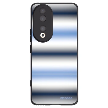 Picasee Honor 90 5G Hülle - Schwarzes Silikon - Static Lines