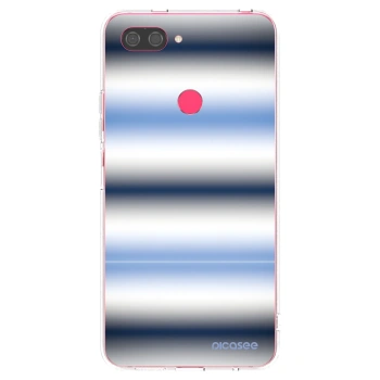 Picasee Xiaomi Mi 8 Lite Hülle - Transparentes Silikon - Static Lines