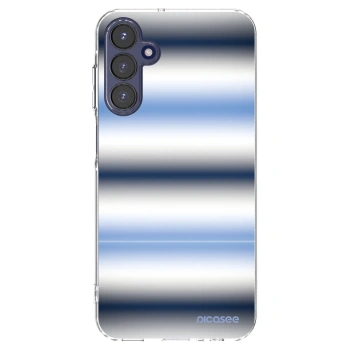 Picasee Samsung Galaxy A15 A155F 4G Hülle - Transparentes Silikon - Static Lines