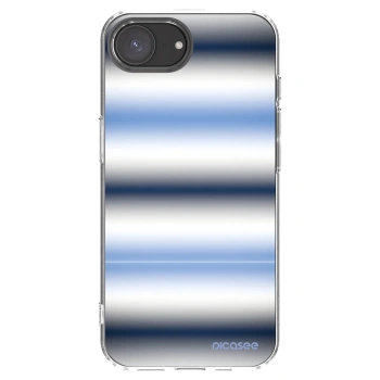 Picasee Apple iPhone 16e Hülle - Transparentes Silikon - Static Lines